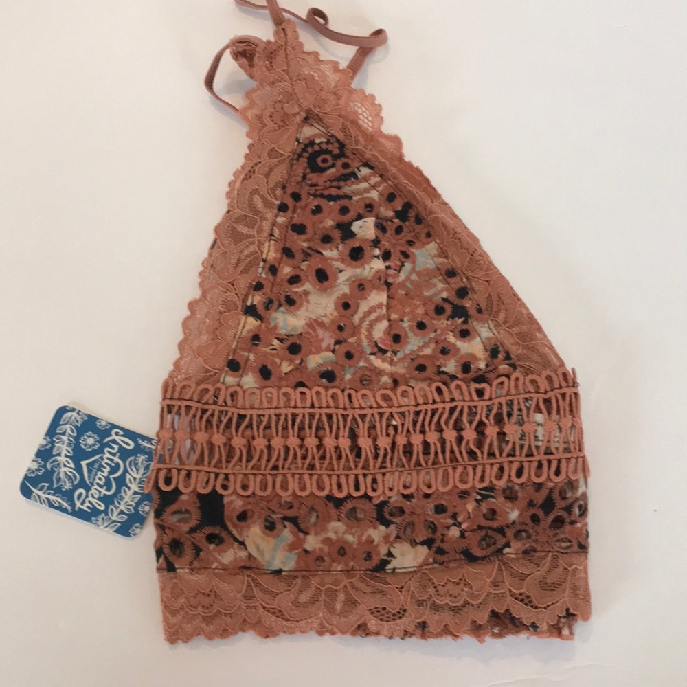 Free People Emma Soft Bra Black Combo NWT - Picture 8 of 13